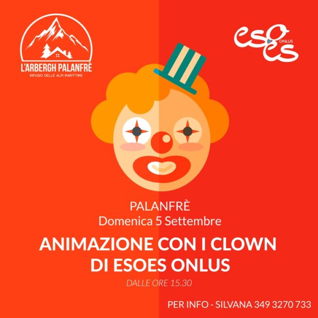 Animazione con i clown di esoes onlus