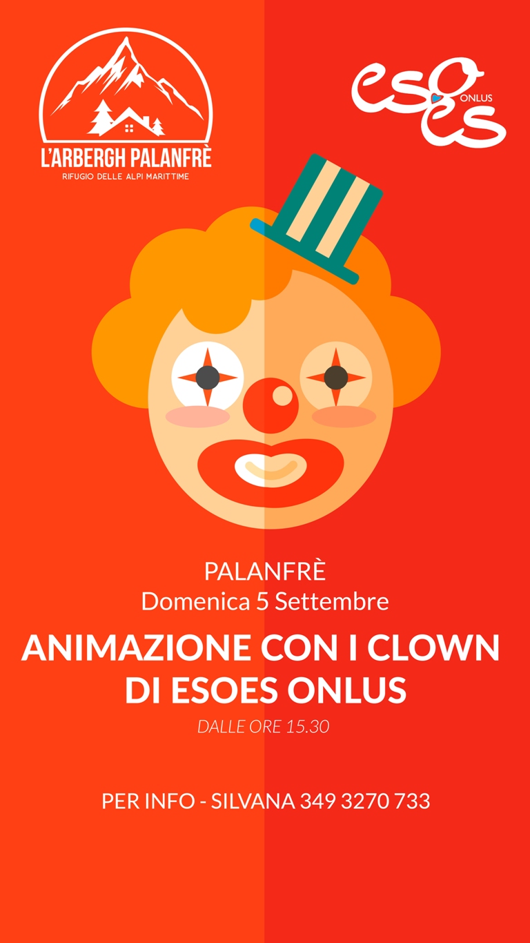 Animazione con i clown di esoes onlus