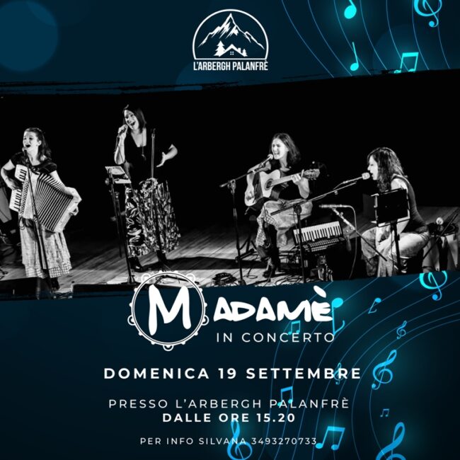 Le Madame in concerto Rifugio L'Arbergh